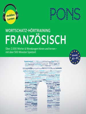cover image of PONS Wortschatz-Hörtraining Französisch